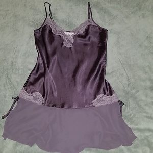 Victoria's Secret purple chemise in small